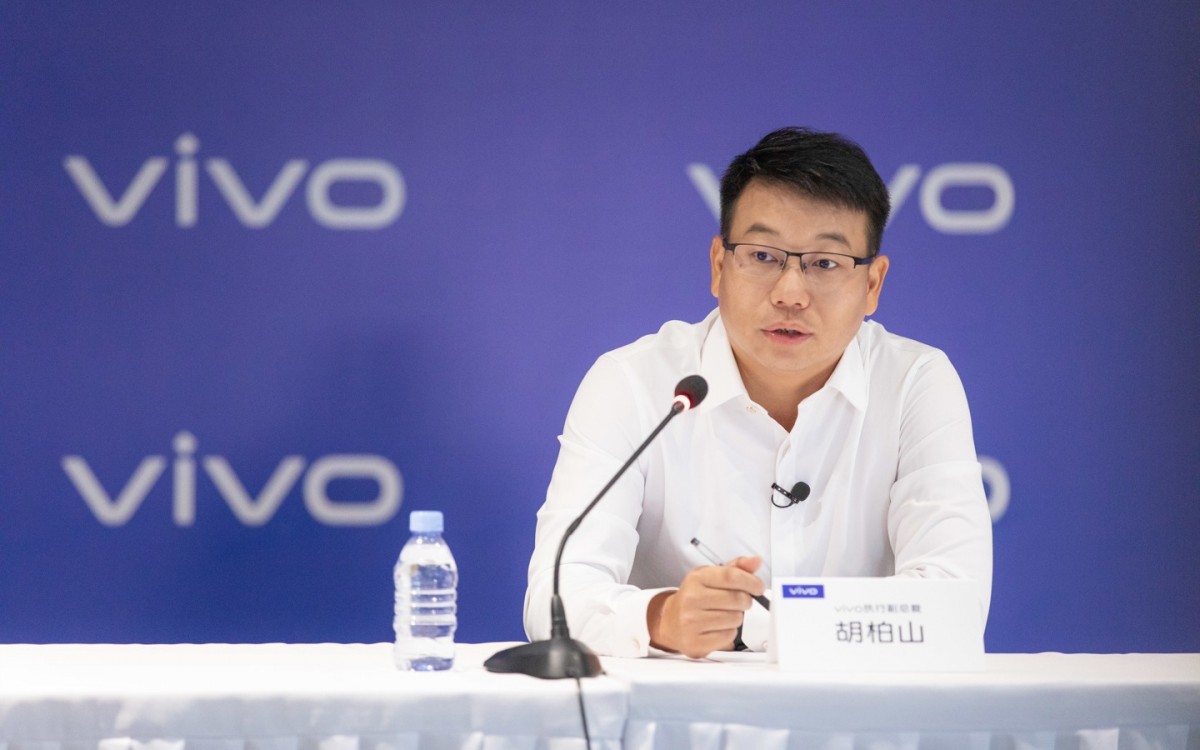 Hu Baishan, vivo VP and vivo China President