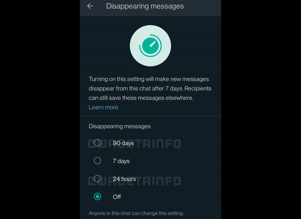 WhatsApp is working on messages disappearing after 90 days