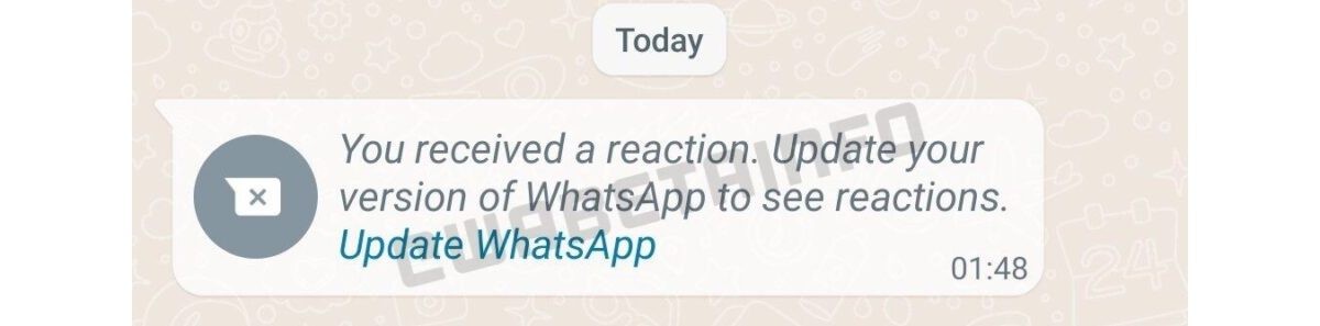 Message reactions are coming to WhatsApp