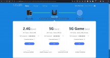 Login and status screen - Xiaomi Mi Router AX9000 review