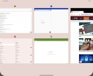 Android 12.1 split-screen and recent apps (images: XDA Developers)
