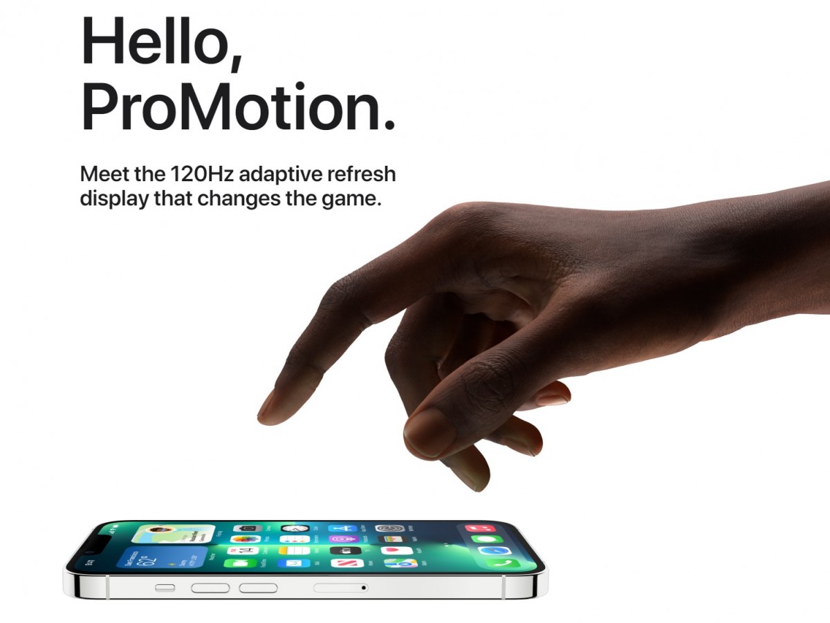 Apple iPhone 13 Pro et Pro Max ne rendent pas toutes les applications en 120 Hz