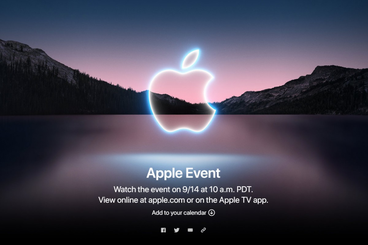 Apple confirms September 14 event, expected to announce iPhone 13