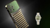 Caviar iPhone 13 Olive Rays, inspiré de la Rolex Datejust