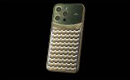 Caviar iPhone 13 Olive Rays, inspired by the Rolex Datejust