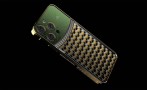 Caviar iPhone 13 Olive Rays, inspired by the Rolex Datejust