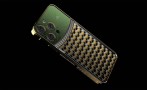 Caviar iPhone 13 Olive Rays, inspiré de la Rolex Datejust