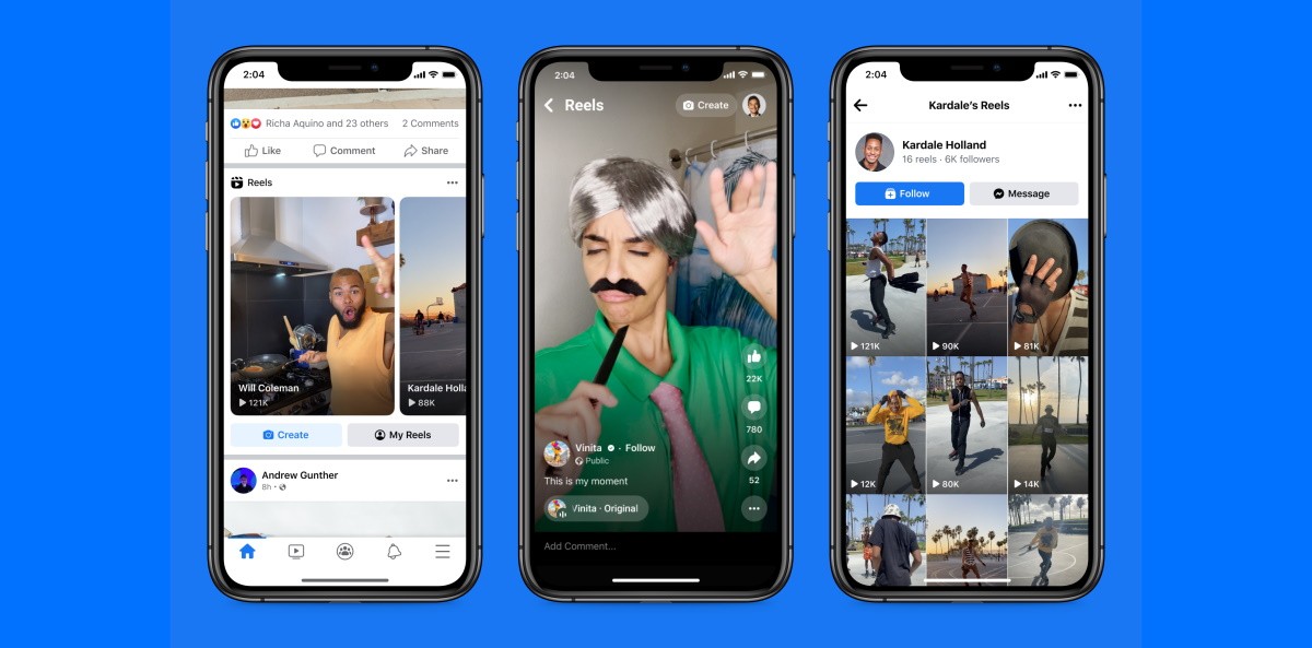 Facebook has Reels now, taking TikTok cloning one step further