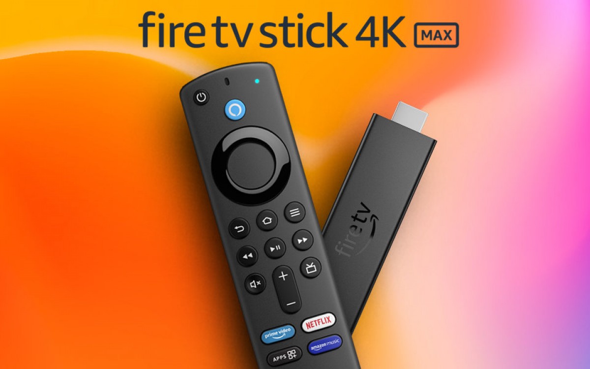 Fire TV Stick 4K MAX 2021 Streaming device WiFi-6 Alexa Voice Remote  New