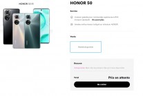 The Honor 50 is already listed on hihonor.com in several European countries