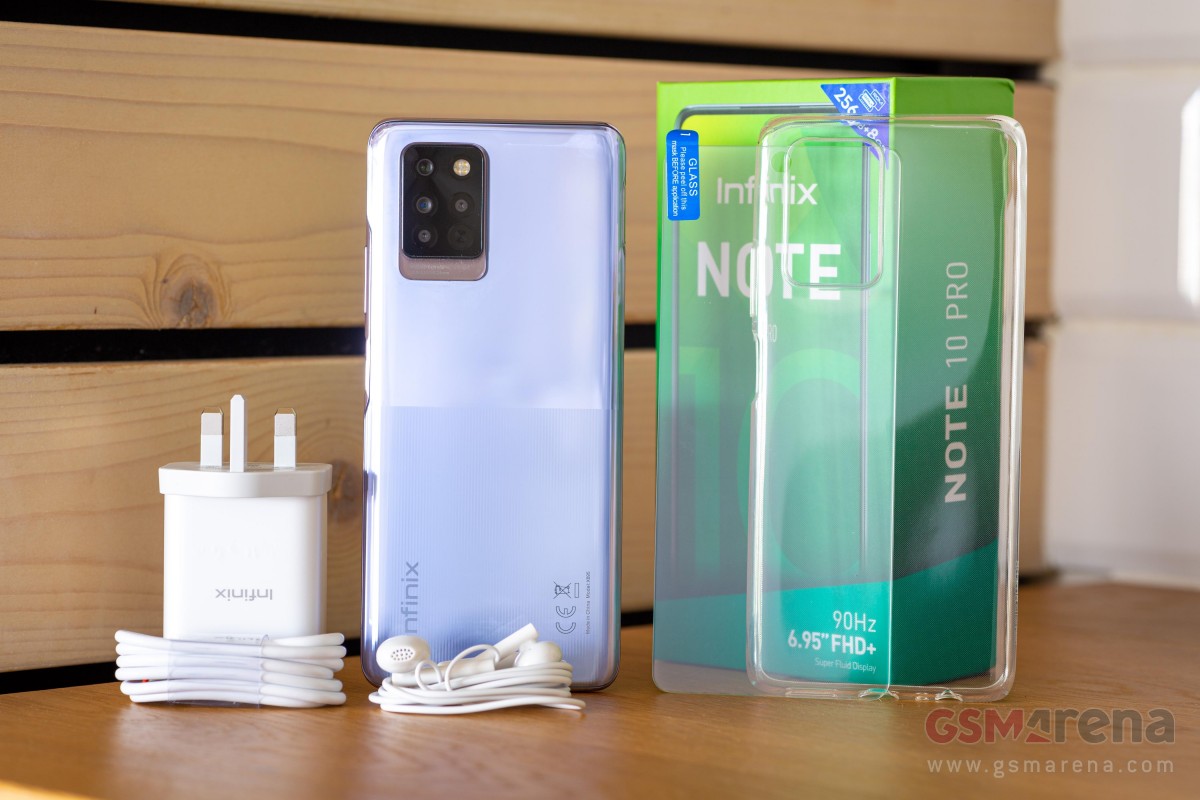 infinix note 10 pro earbuds