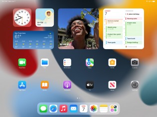 New in iPadOS 15: Widgets on the home screen