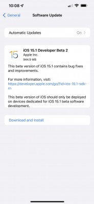 Upcoming Ios 15 1 Beta 2 Fixes The Unlock With Apple Watch Bug On Iphone 13 Gsmarena Com News