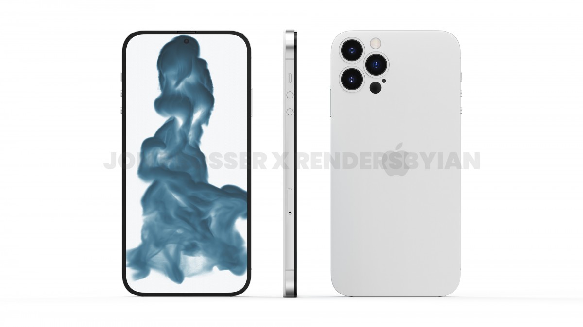 Apple's iPhone 14 Pro Max leaks in renders showing no notch and no camera bump