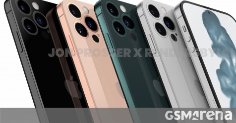Apple's iPhone 14 Pro Max leaks in renders showing no notch and no