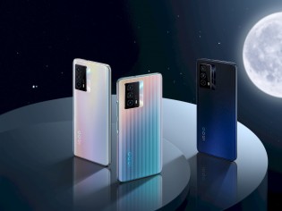 iQOO Z5 official images, a family portrait