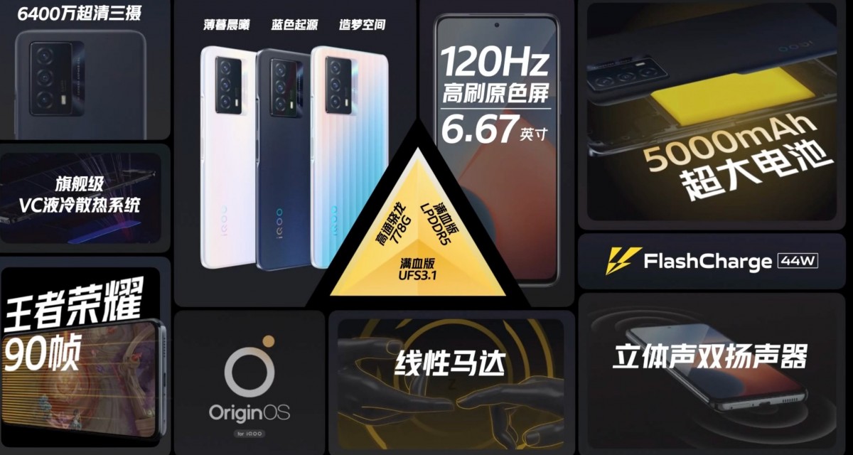 iQOO Z5 announced with Snapdragon 778G, 120Hz display and 5,000 mAh battery