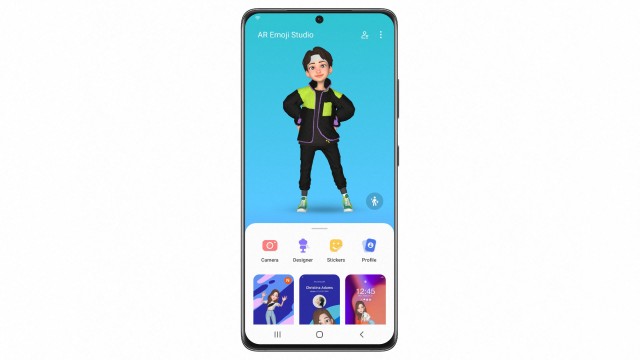 One UI 4 AR Emoji Studio (image: Samsung)