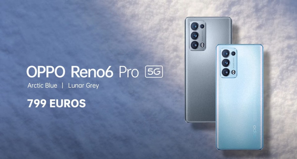 Oppo Reno6 5G and Reno6 Pro(+) 5G are now available in Europe, 4G version coming soon