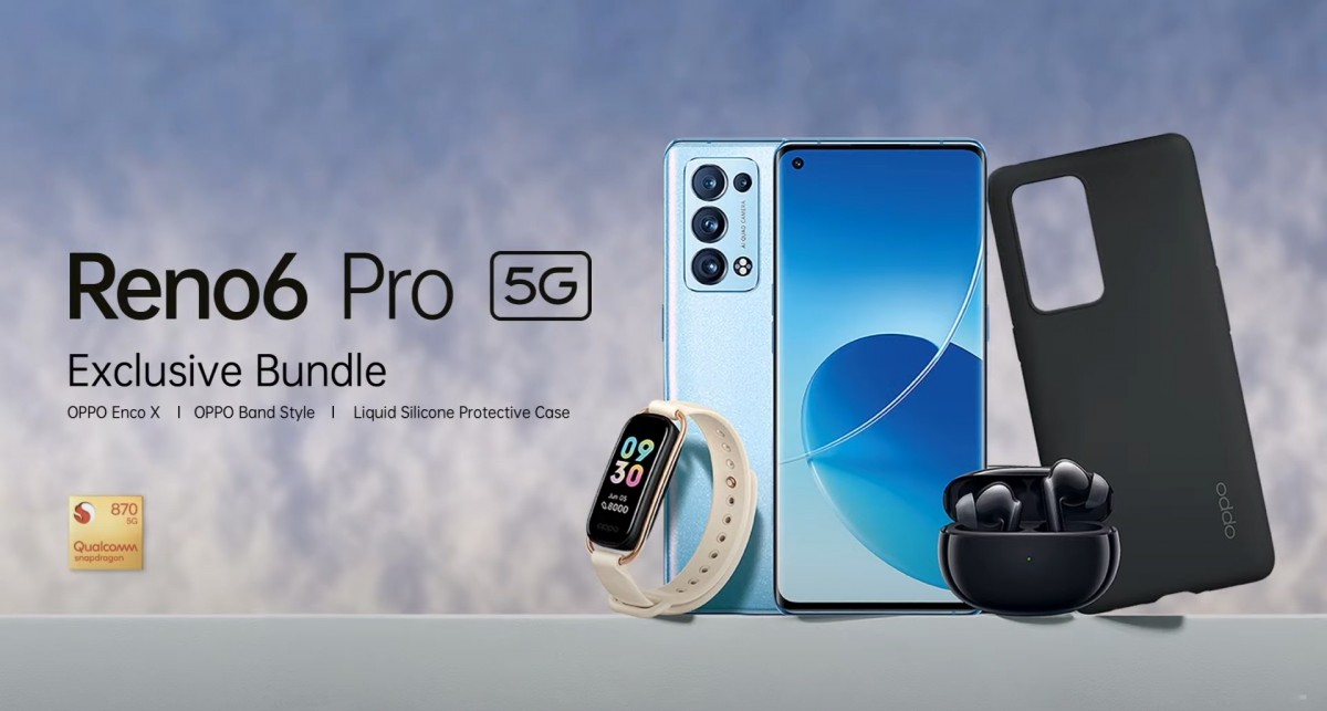 Oppo Reno6 5G and Reno6 Pro(+) 5G are now available in Europe, 4G version coming soon