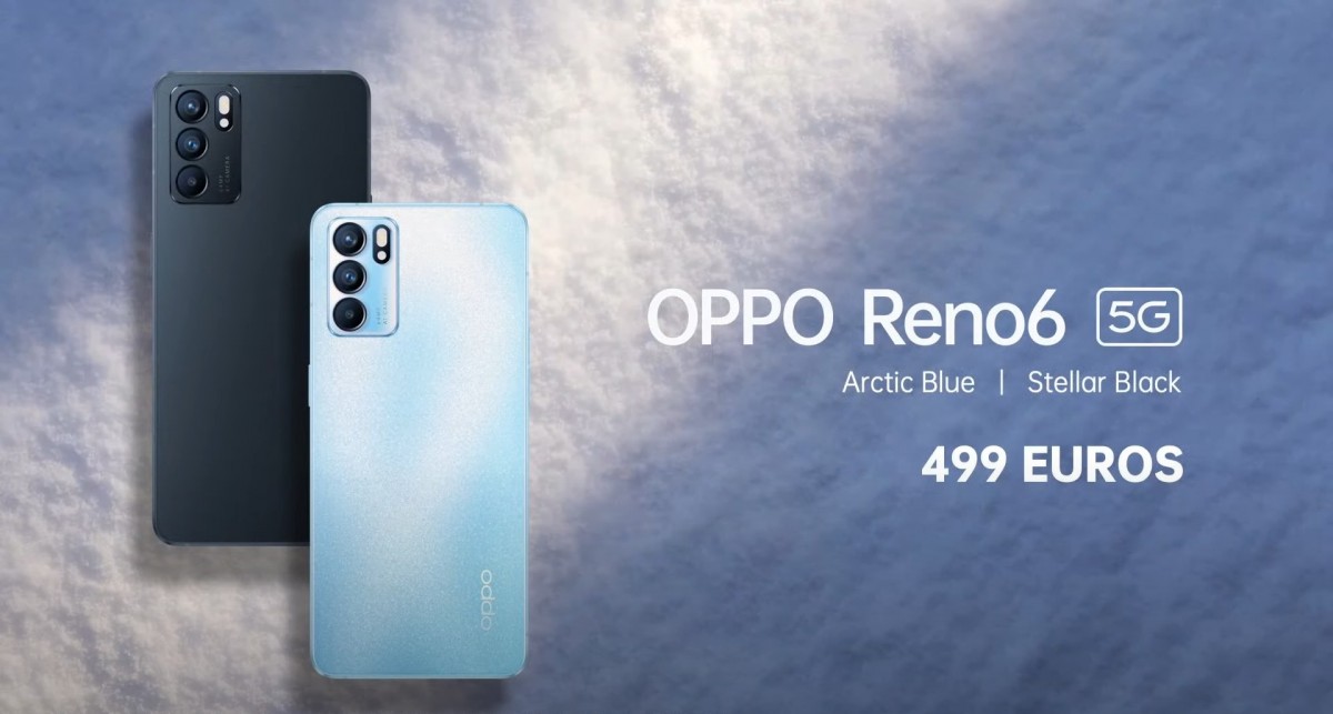 Oppo Reno6 5G and Reno6 Pro(+) 5G are now available in Europe, 4G version coming soon