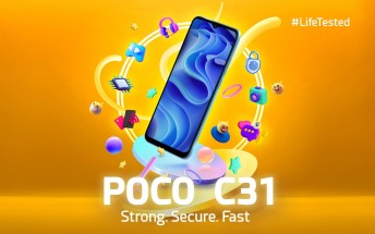 Poco C31's key specs confirmed ahead of September 30 unveiling
