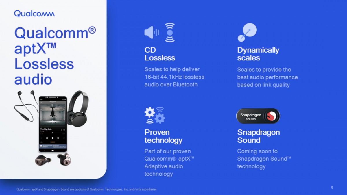 Qualcomm unveils aptX Lossless for Bluetooth devices