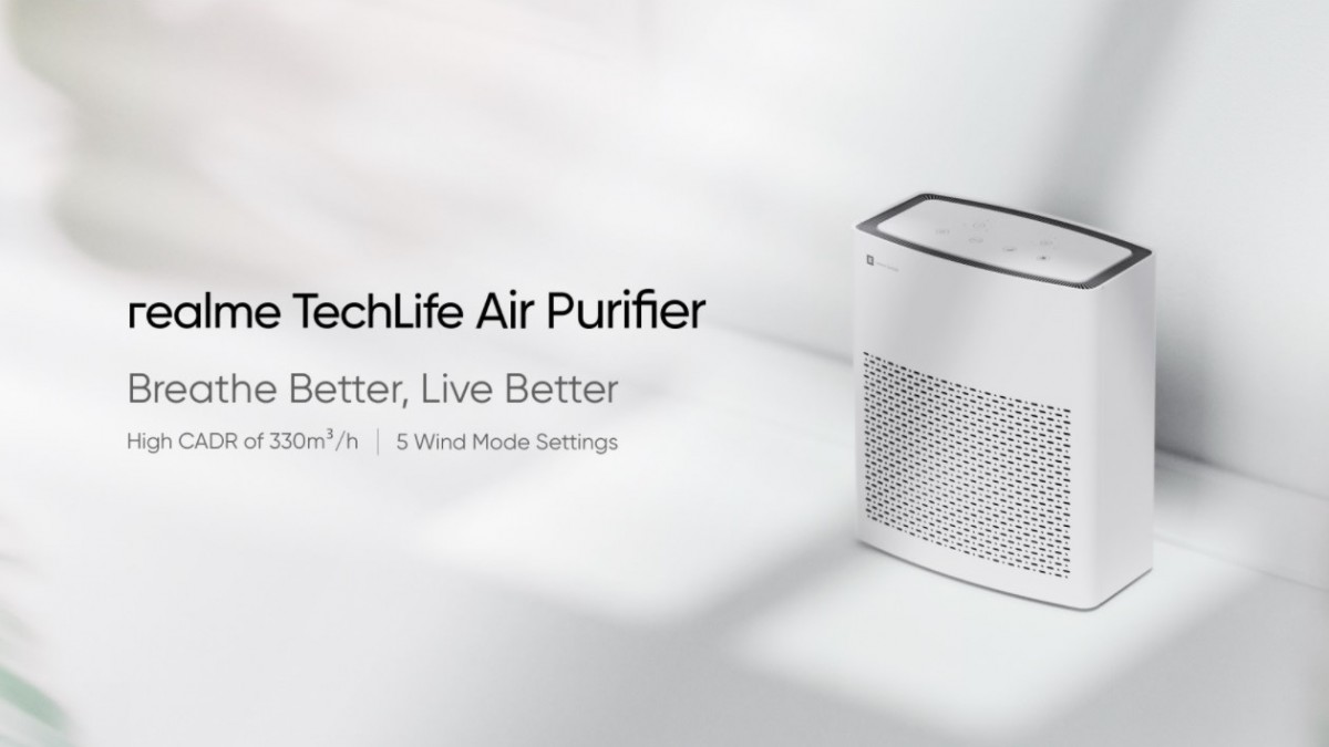 Realme TechLife Air Purifier and Vacuum Cleaners launching on September 30 in India