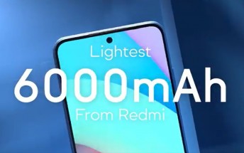 India's Redmi 10 Prime will have a larger 6,000 mAh battery (1,000 mAh more than the global model)