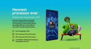 Le Samsung Galaxy M52 5G est livré avec un écran 120 Hz et un Snapdragon 778G