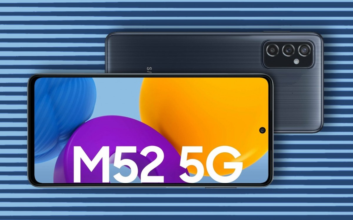 Lancement du Samsung Galaxy M52 5G le 28 septembre en Inde