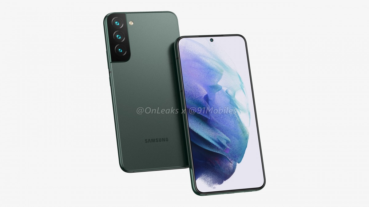 Exclusive] Samsung Galaxy A54 5G renders show punch-hole display, vertical  triple cameras