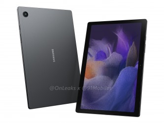 Samsung Galaxy Tab A8 10.5 (2021) rendus par @OnLeaks