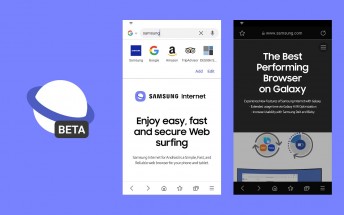 New beta version of Samsung's Internet browser improves security and the address bar