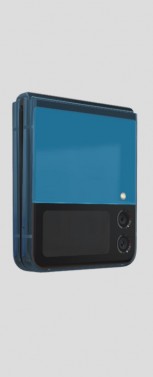 Samsung Galaxy Z Flip3 5G in Navy Blue (unofficial render)