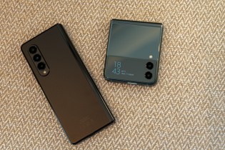 Samsung Galaxy Z Fold3 5G and Z Flip3 5G: Folded