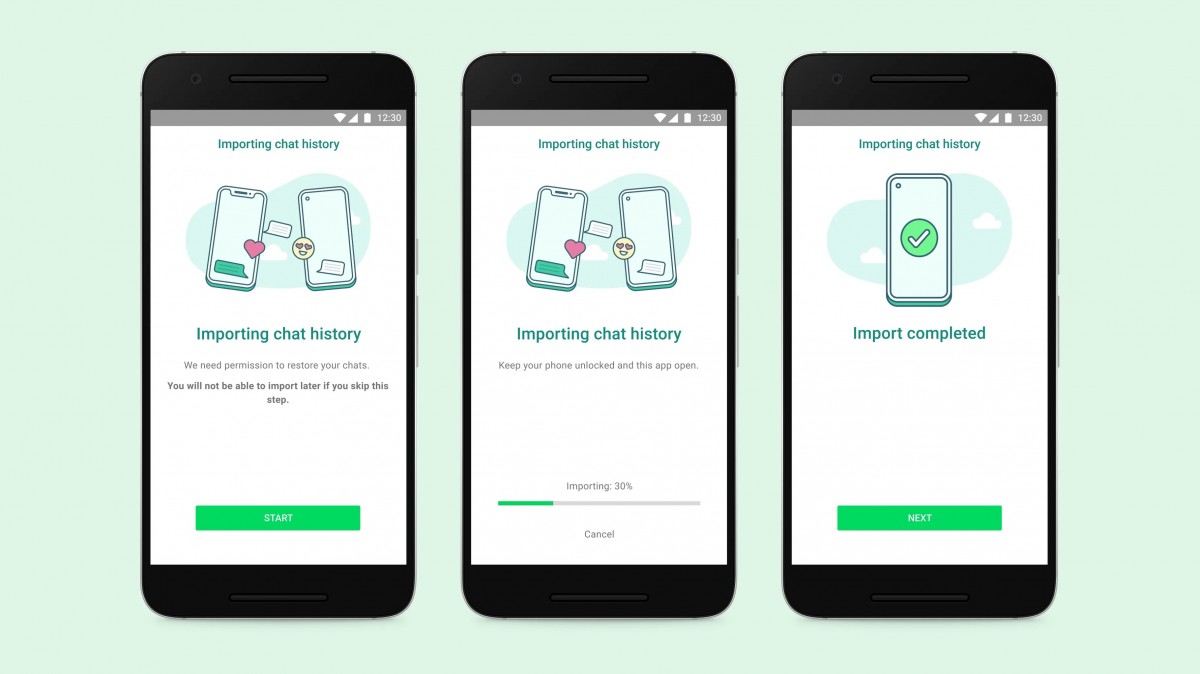 Le transfert de données de chat WhatsApp d'iOS vers Samsung est maintenant en ligne