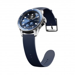 Withings ScanWatch Horizon en bleu, vert et avec un bracelet en silicone (images : Withings)