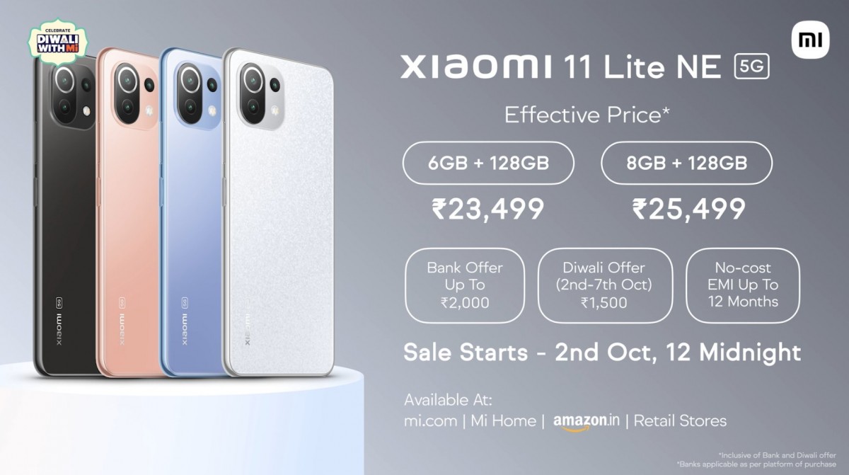 Xiaomi 11 Lite NE 5G launched in India 