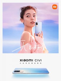 Les affiches teaser officielles de Xiaomi Civi