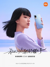 Les affiches teaser officielles de Xiaomi Civi