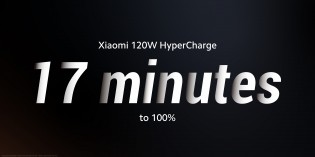 Xiaomi's 120W fast charging system fills the 5,000 mAh battery completely in just 17 minutes