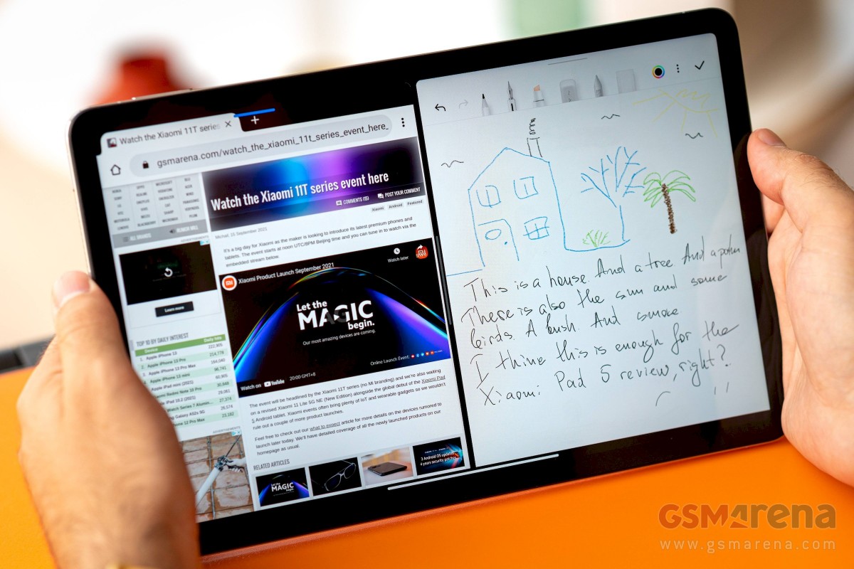 Xiaomi Pad 5 in for review - GSMArena.com news