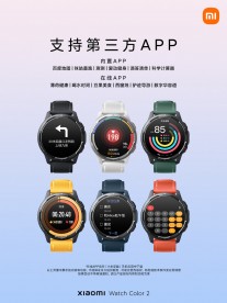 Xiaomi Watch 2 : applications tierces