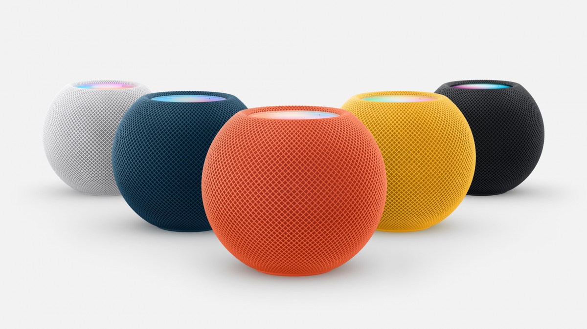 The HomePod mini will now be available in yellow, orange, and blue.