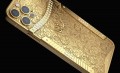 El iPhone 13 Pro / Pro Max de Caviar Solid Gold Unique