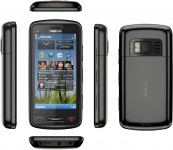 The Nokia C6-01 used ClearBlack technology to reduce the glare and reflectivity of its display