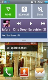 Notification shades and quick toggles are cool in any OS