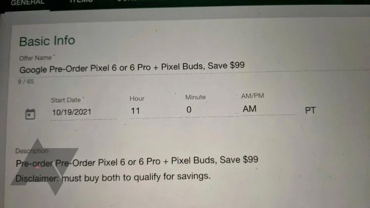 [Edit: Target Promo] Google Pixel 6 and 6 Pro US prices leak - $599 and $898 
