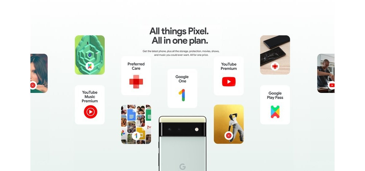 Google Pixel Pass gets you a Pixel 6 or 6 Pro and a bunch of services from $45 per month